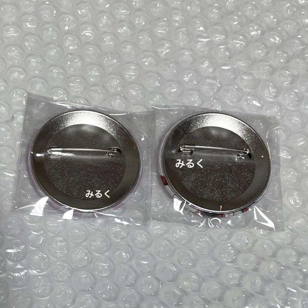 文豪ストレイドッグス　サンリオ　トレーディングマット缶バッジ　太宰治　マイメロ