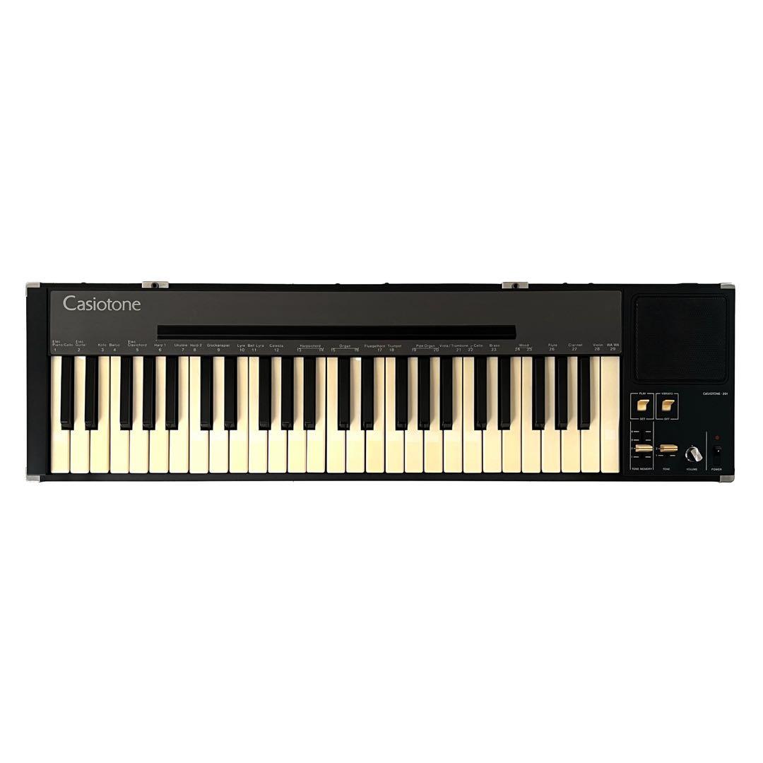 初期【1980年製】Casiotone 201 CT-201 完動品 ケース付き