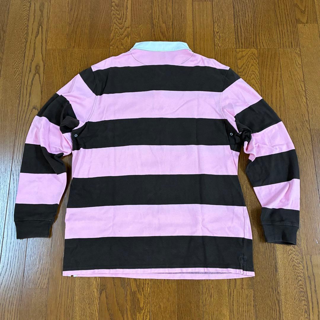 Stussy ストライプ ラガーシャツ XL