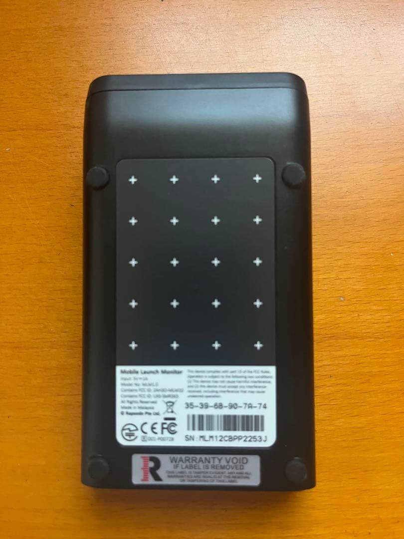 ラプソード　Rapsodo モバイルトレーサー　　　　MLM ゴルフ弾道測定器