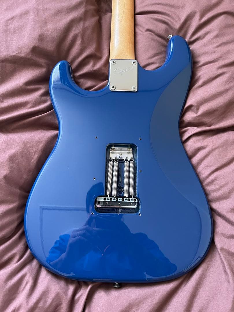 【調整済】squier スクワイア　エレキギター　fender 新品弦　説明必読