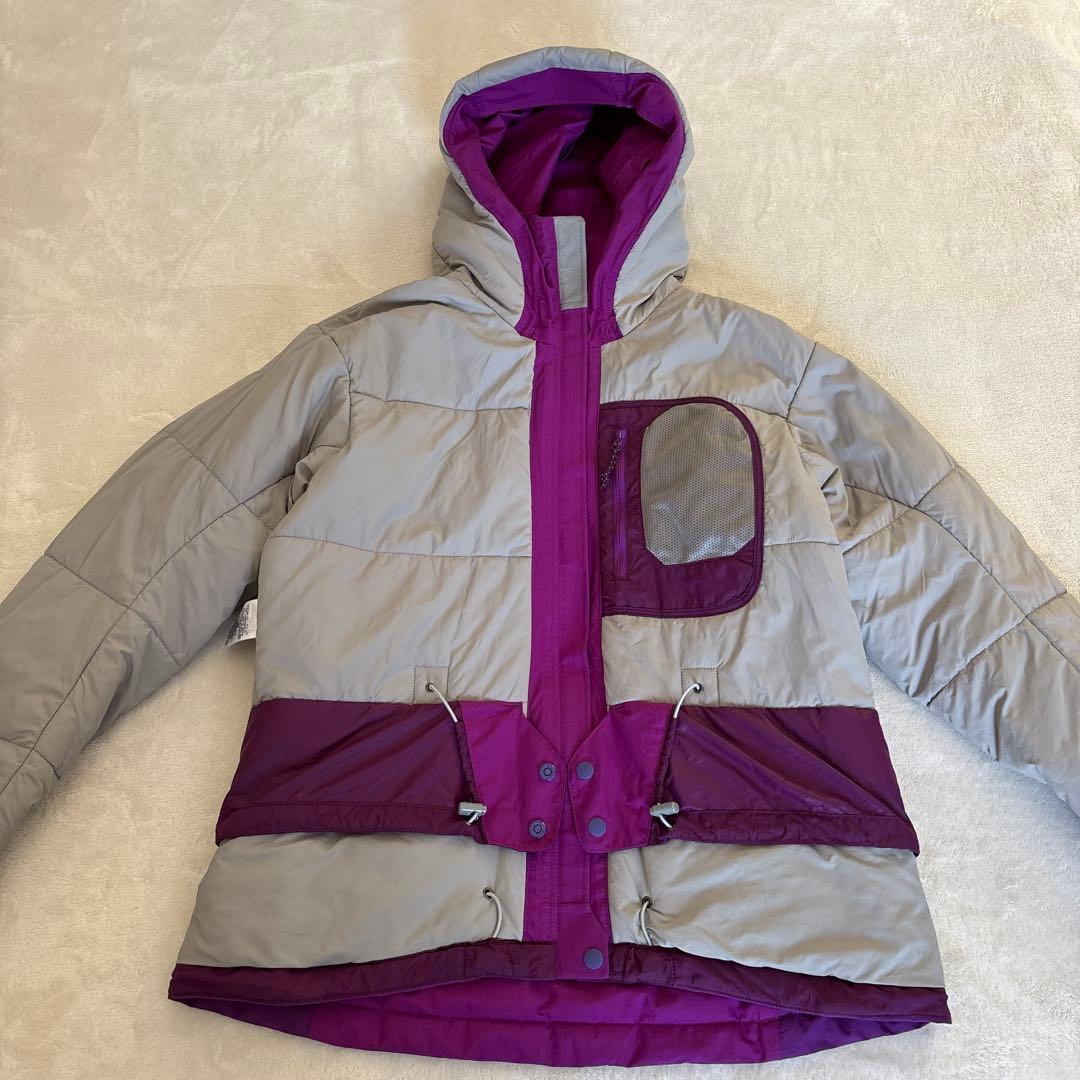 モンベル パウダーライト パーカ 中綿 フード ジャケット スキー アウトドア