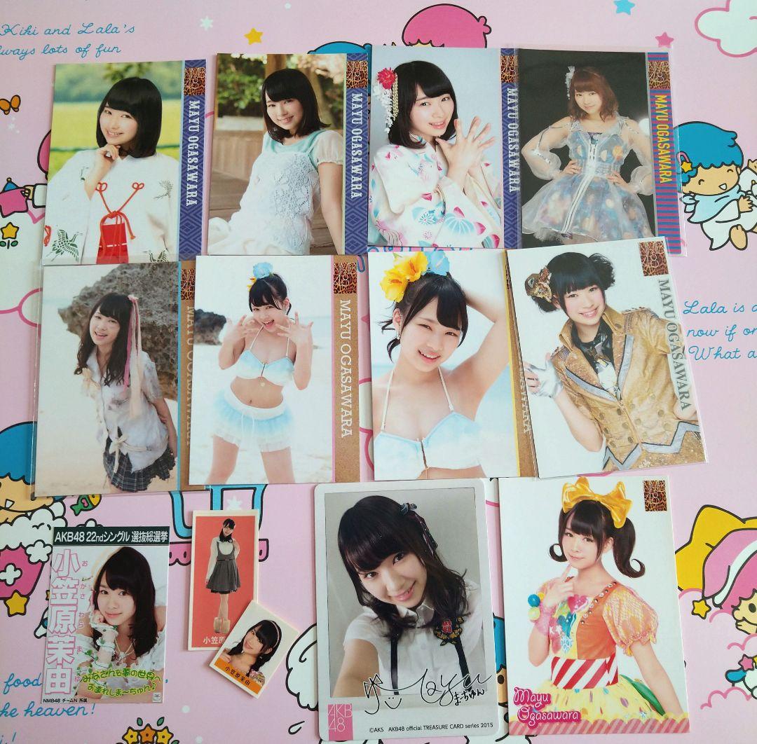 NMB48 ♡小笠原茉由♡ 生写真 グッズ まとめ売り ★直筆サイン入り★