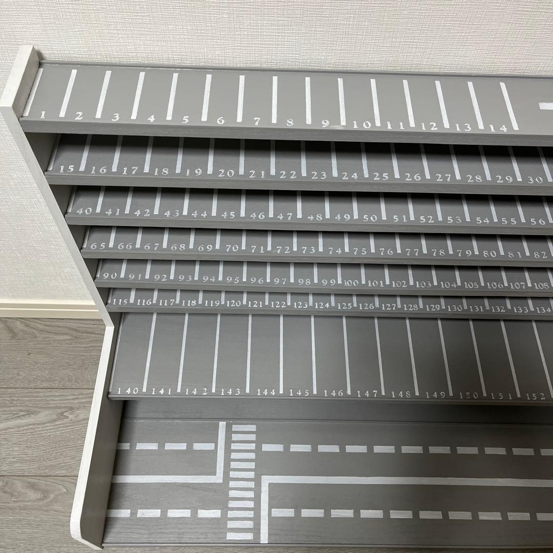 専用トミカ棚8段
