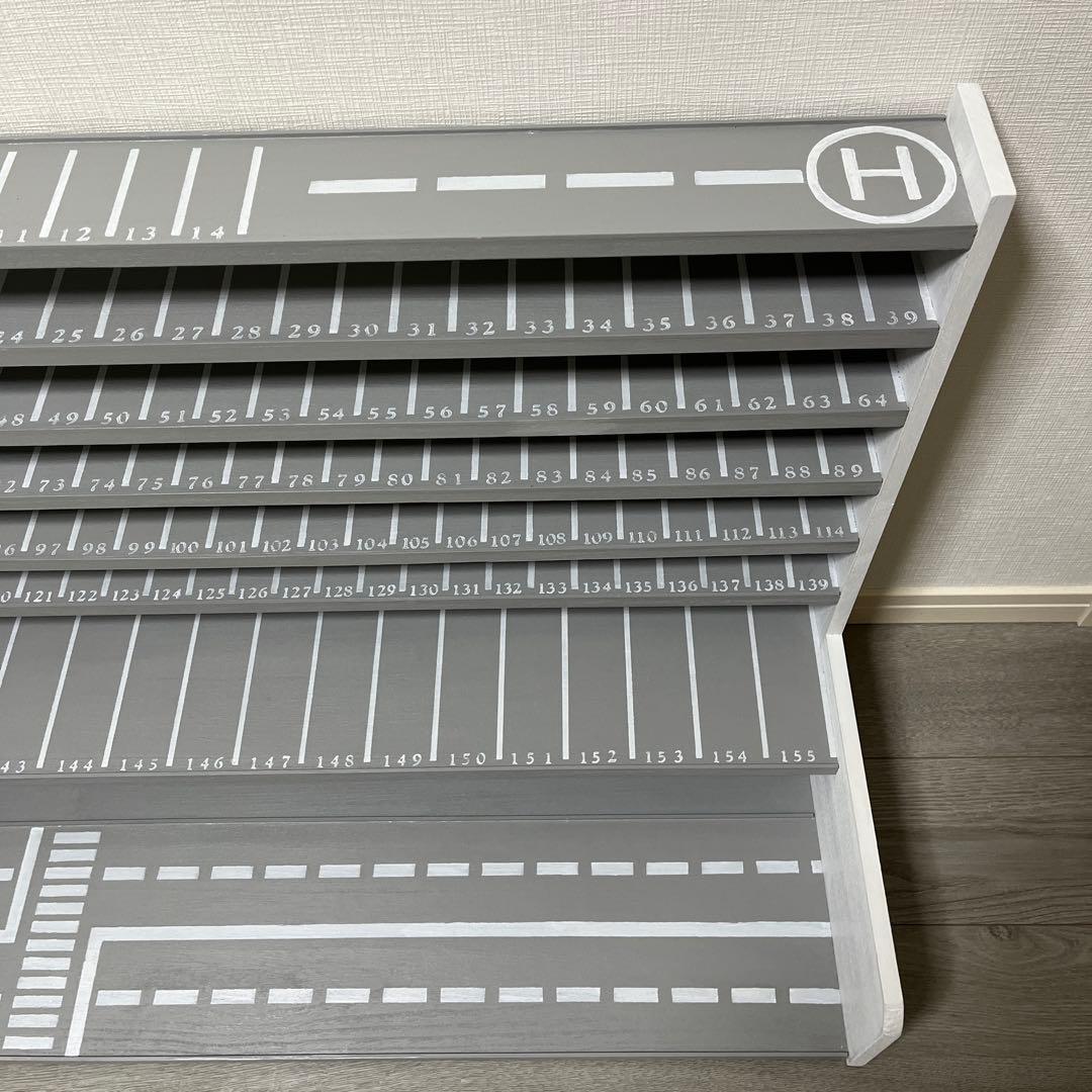 専用トミカ棚8段