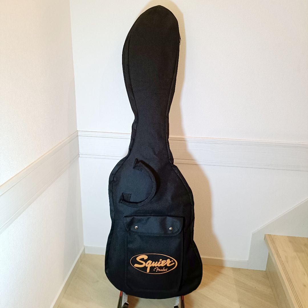 【メンテ済み】Squier ストラトキャスター エレキギター本体 ケース付き