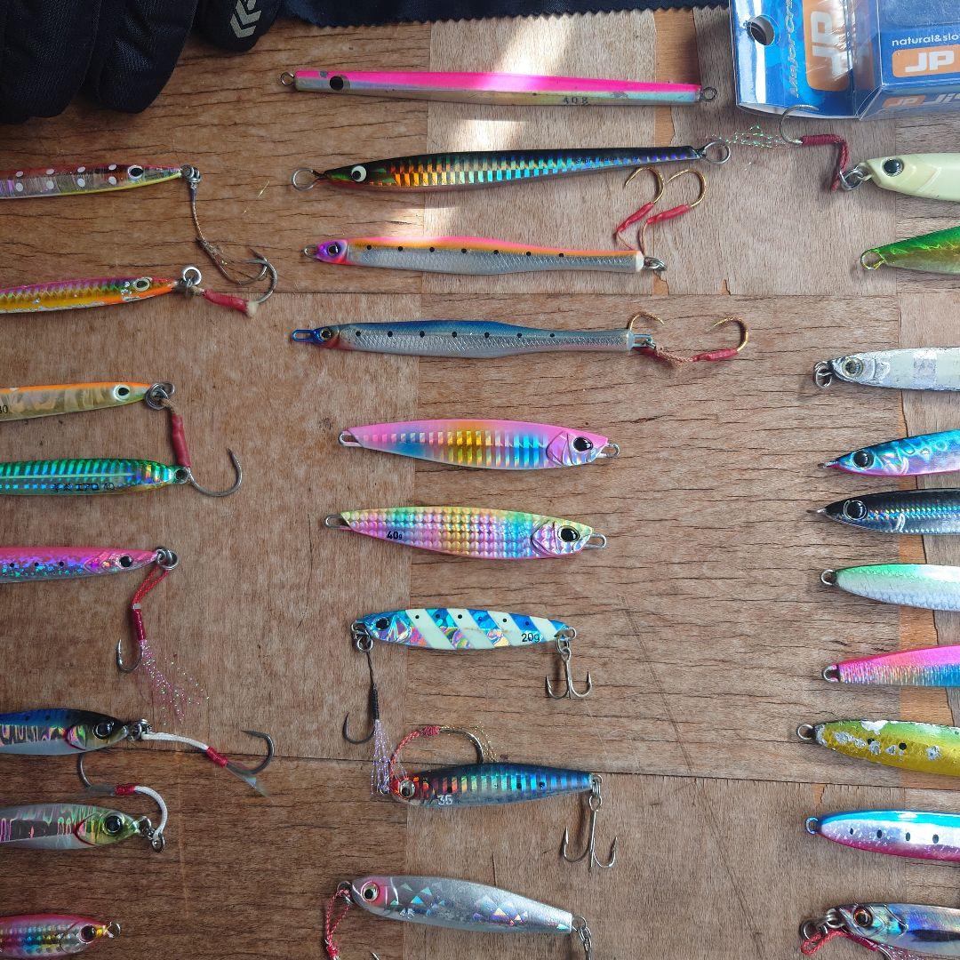 メタルジグセット 　全55点以上！　ショアジギ引退にて処分！オマケあり！