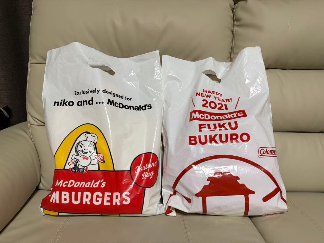 （新品未開封）マクドナルド 2020,21年2年分福袋　人気のポテトタイマー入り