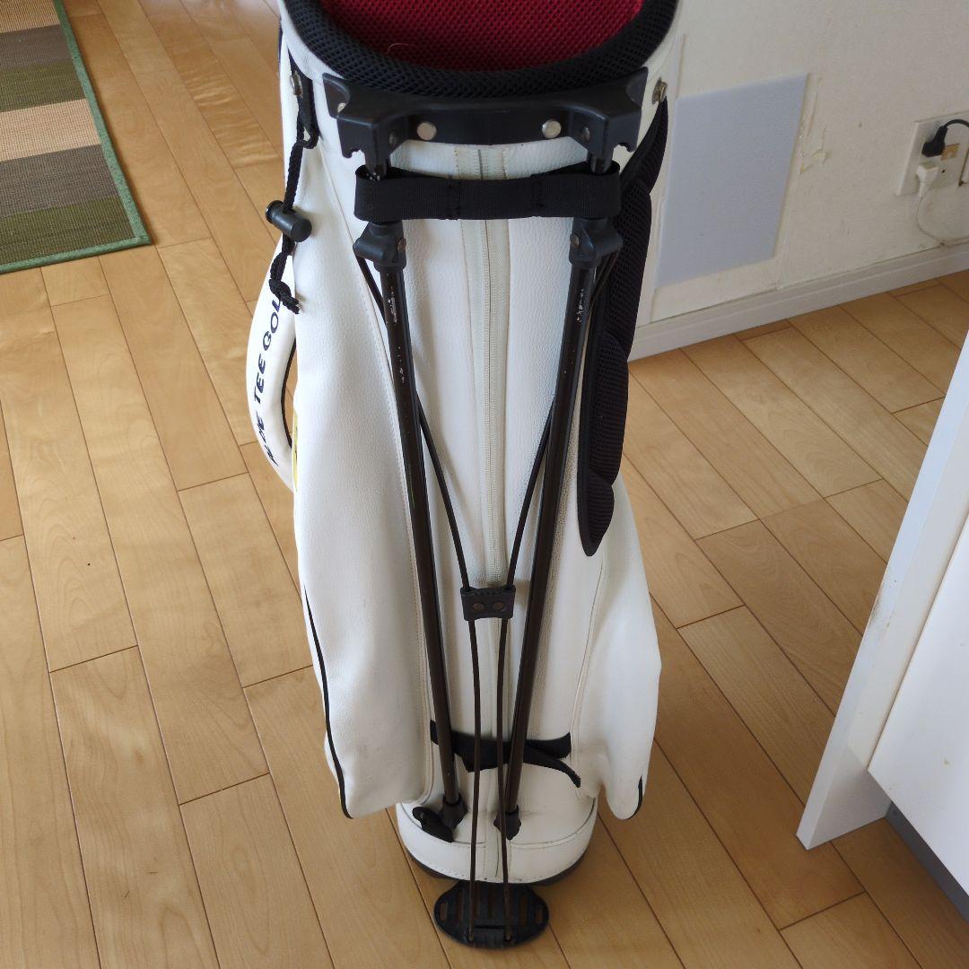 BLUE TEE GOLF キャディバッグ ホワイト