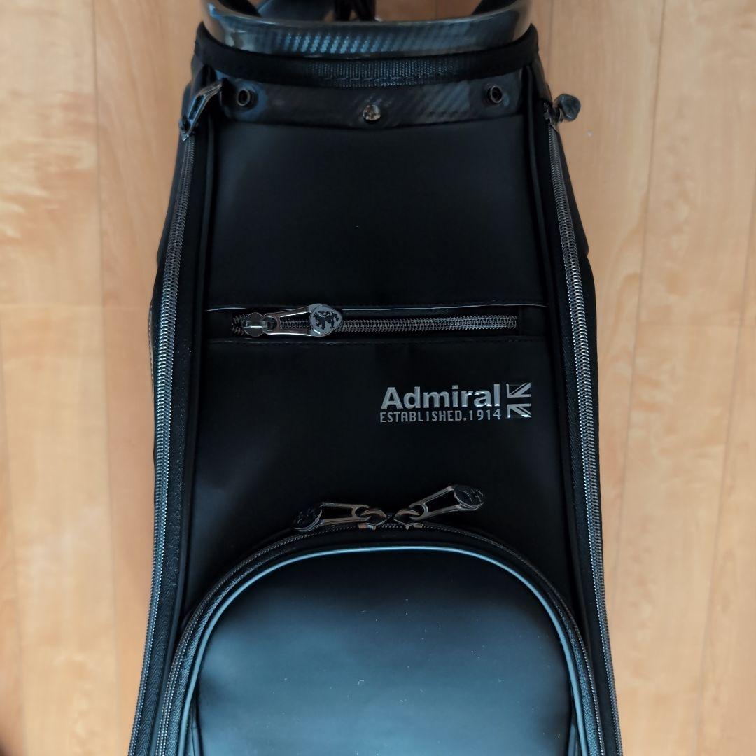 ADMRIAL ブラック ゴルフバッグ