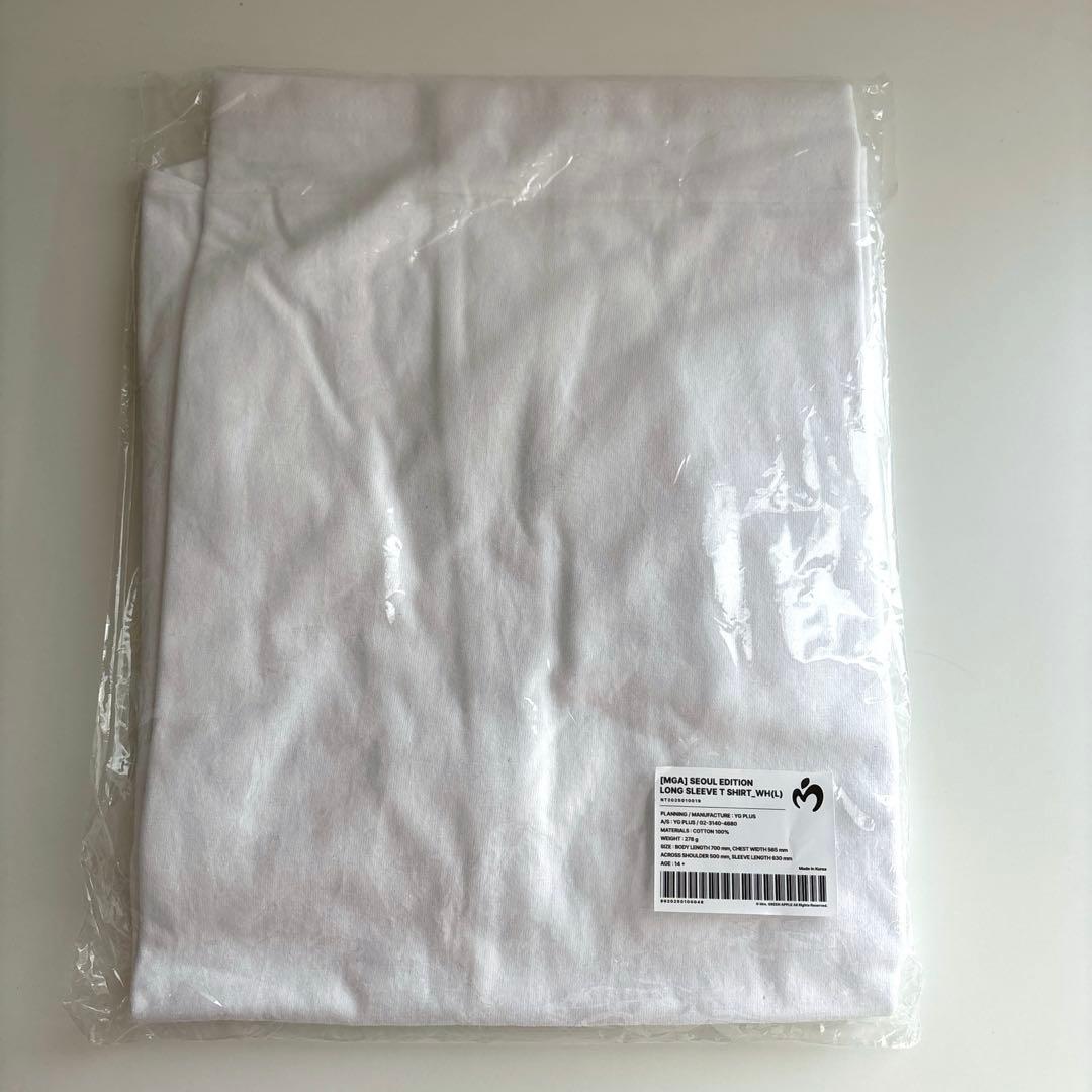 ミセスソウルコン　LONG SLEEVE T SHIRT （White）