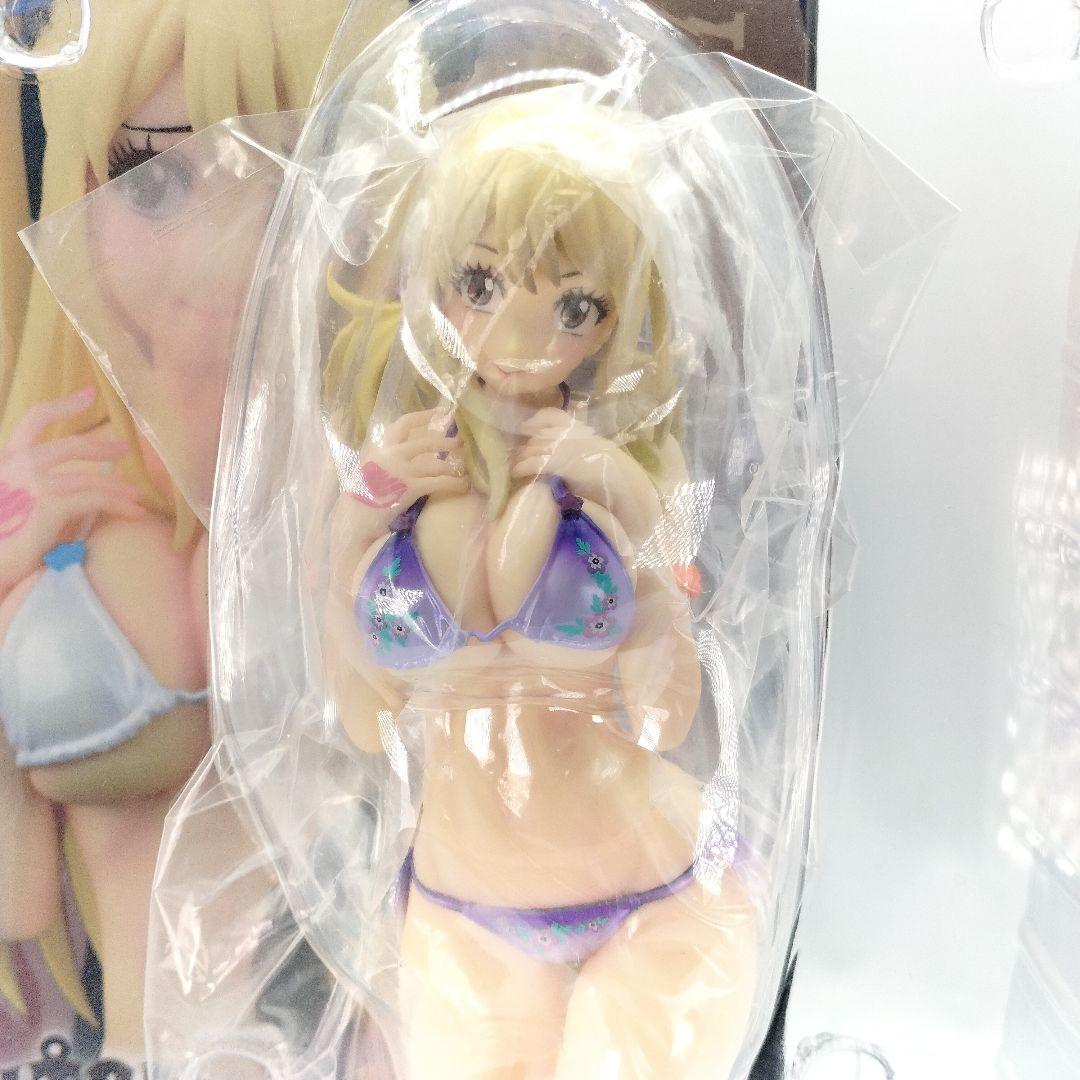 未使用 フェアリーテイル ルーシィ 水着 ツインテール フィギュア