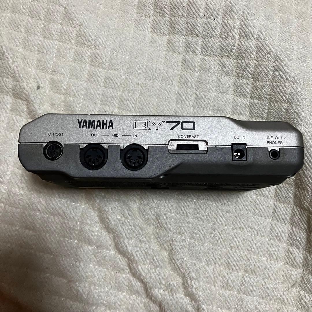 [本体のみ、画面やけあり]YAMAHA ヤマハ　QY70 音源モジュール