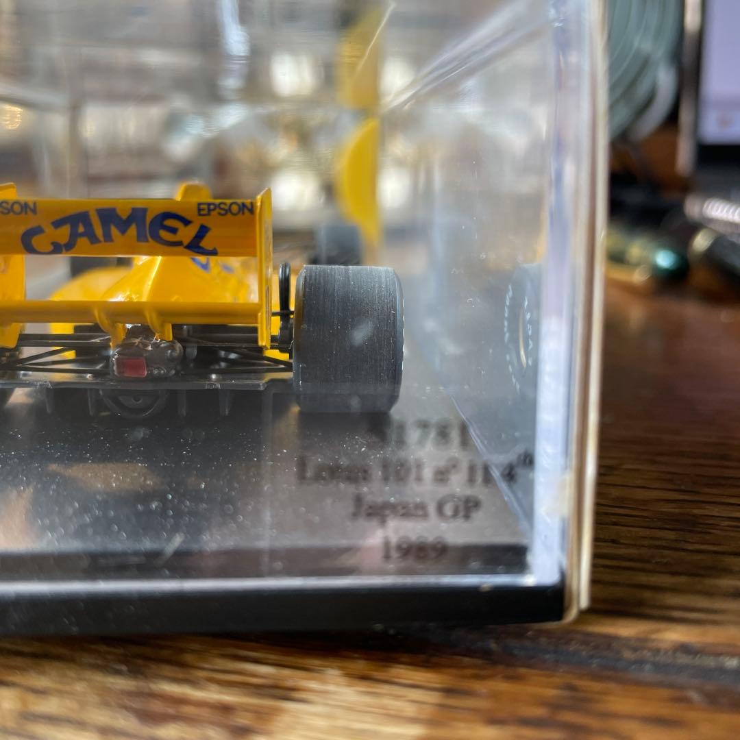 絶版 1/43 スパーク　ロータス　ジャッド　 日本GP4位　1989 N.ピケ
