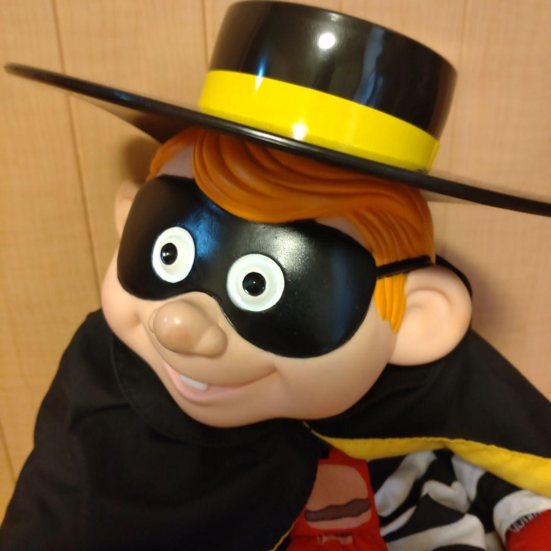 ハンバーグラー ぬいぐるみ、マクドナルド　ビンテージ　人形