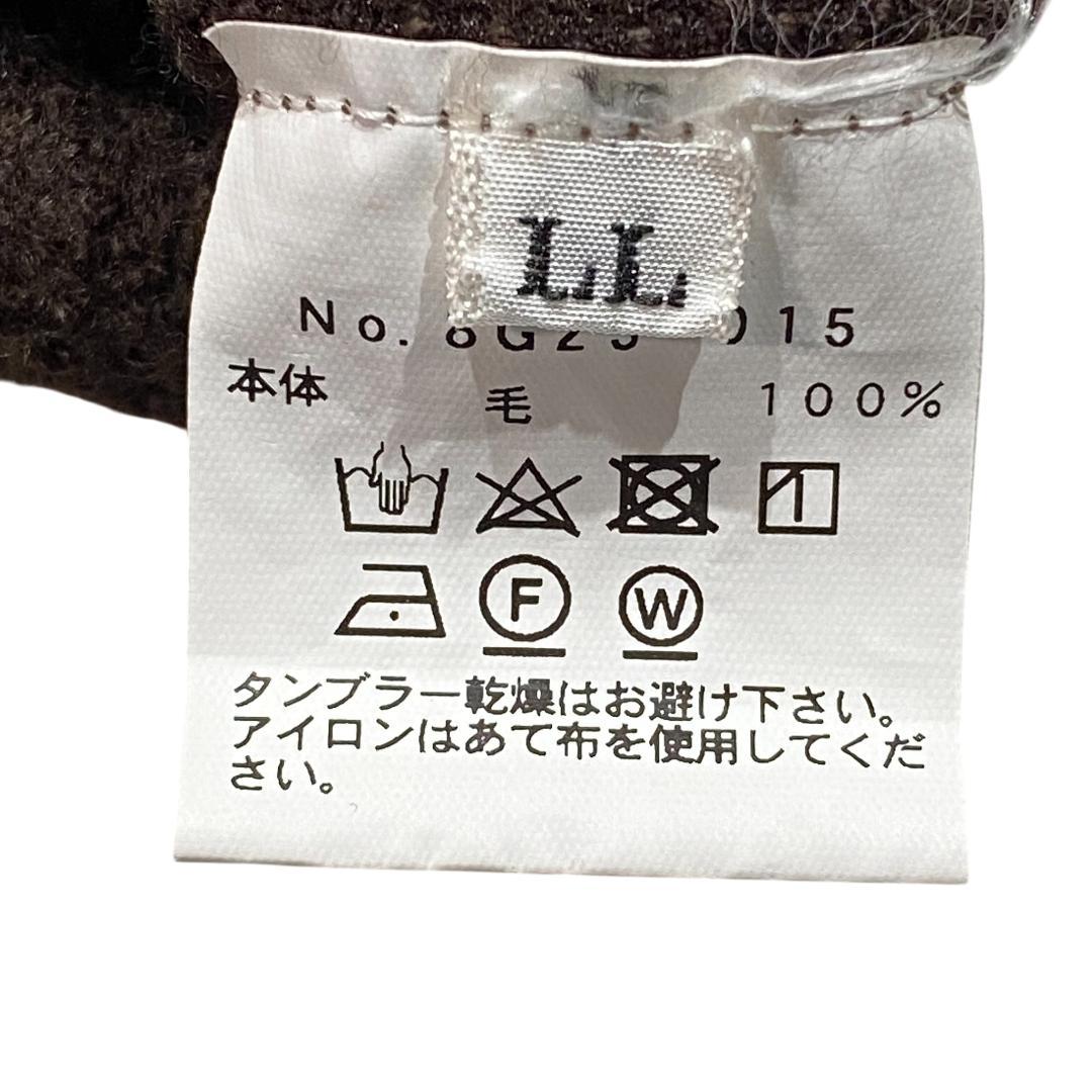 8G SHOOT エイジシュート 長袖 ニット セーター LL ブラウン ゴルフ