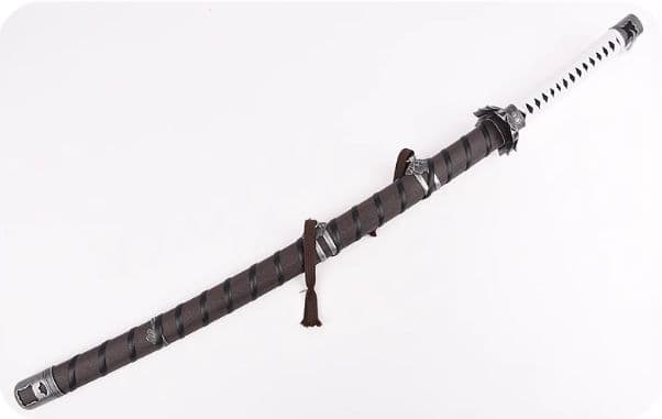 不死斬 拜涙 隻狼 古兵器 武具　刀装具 護身工具 手鍛造打 鋼刀 冷兵器 映画