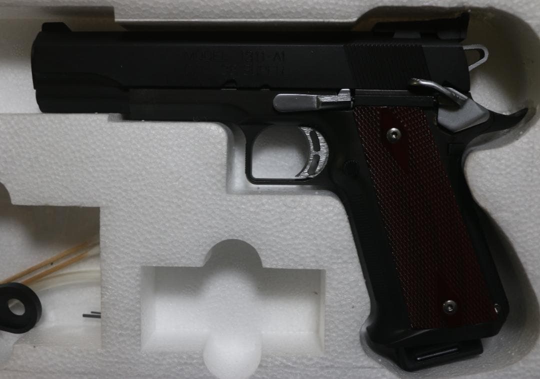 HW樹脂製モデルガン スプリングフィールドハイ・キャパ３８スーパーSPG合法品