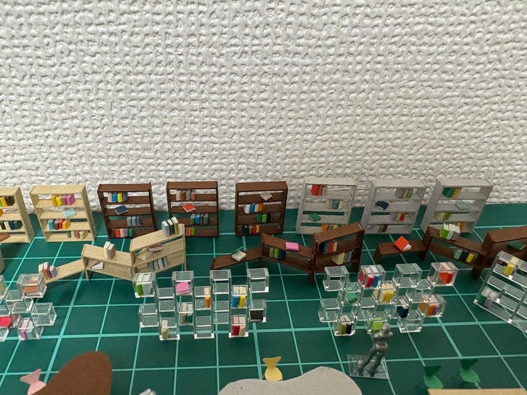 建築模型添景 1/100スタディスペースセット