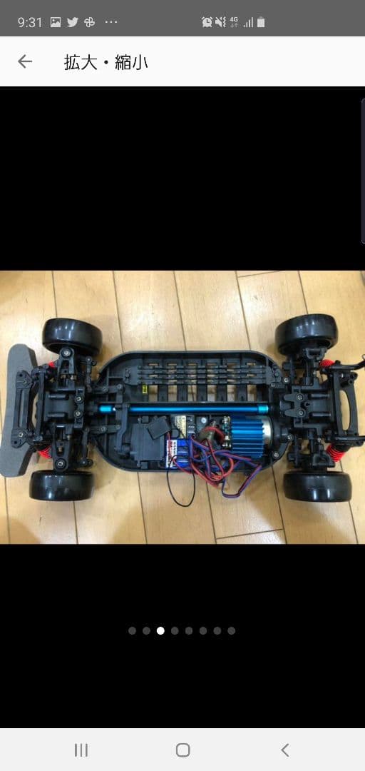 タミヤ TT-01D メカ、Li PO