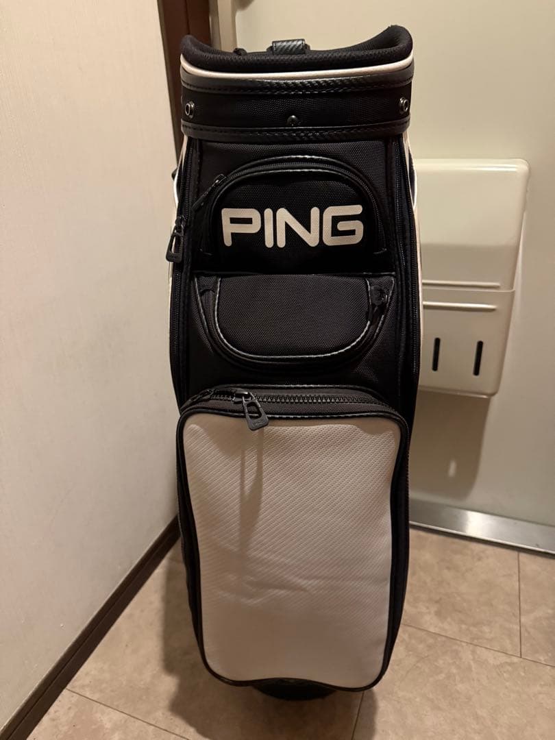【美品】PING ツアースタッフバッグ キャディバッグ