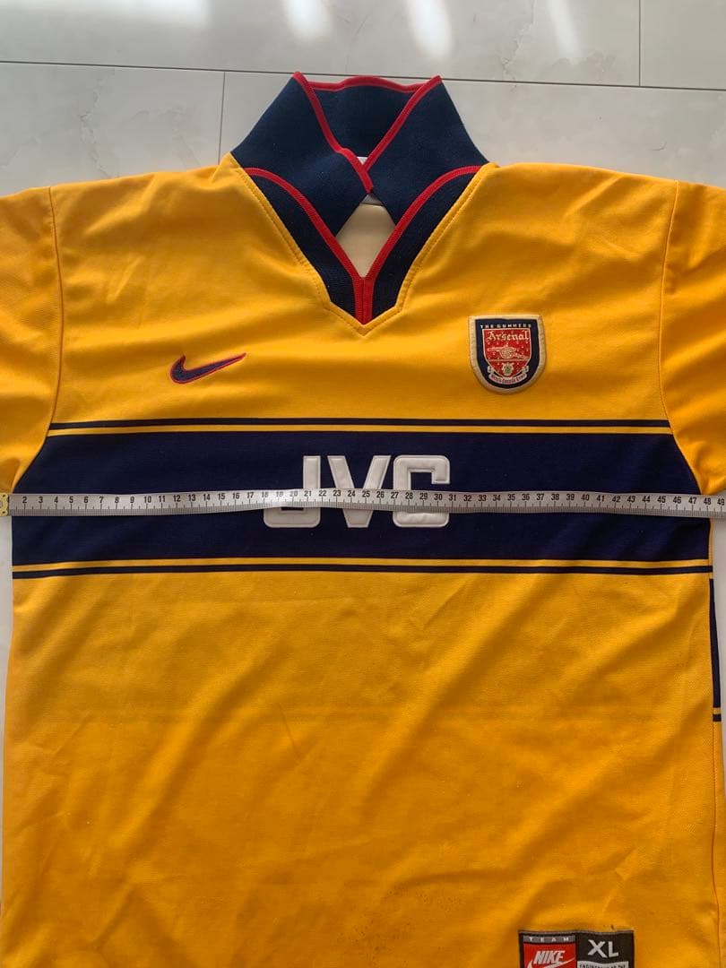 【写真追加】NIKE ユニフォーム　レトロ　アーセナル　サッカー