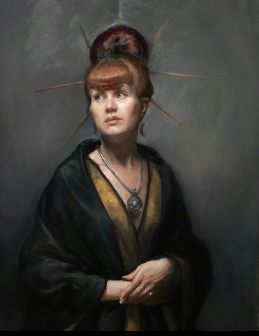 似顔絵、肖像画、人物画のオーダー募集中　油彩画