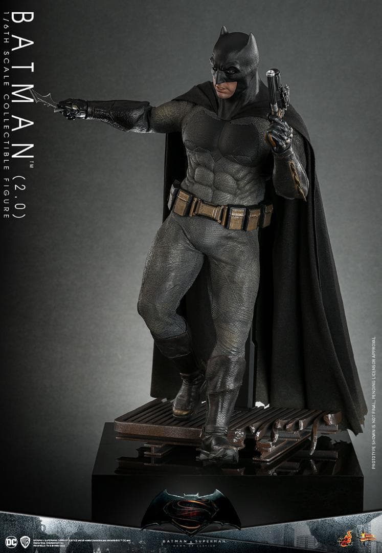 ホットトイズ 1/6 バットマン vs スーパーマン 2.0版 MMS731