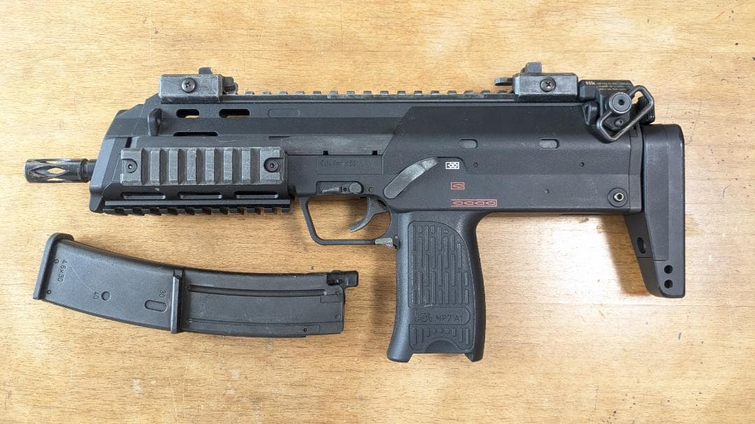 東京マルイ　H&K MP7A1 ガスブローバック　動作OK　ちょい訳