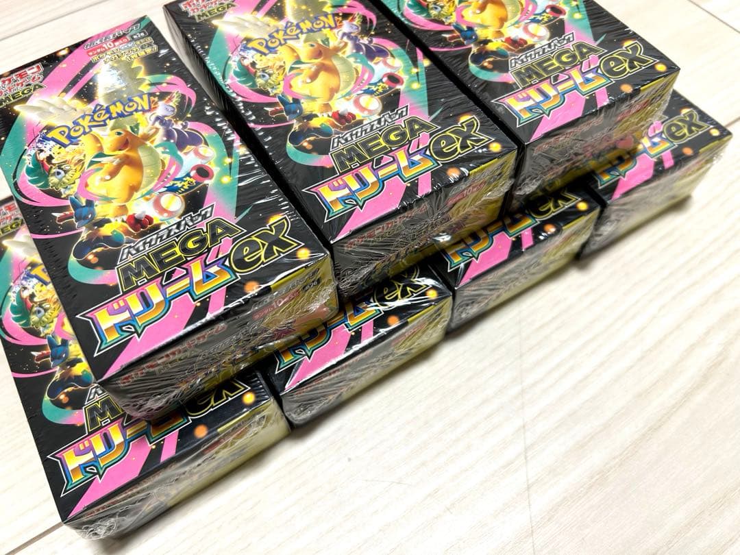 インフェルノx メガドリームex 未開封シュリンク付き　計15box