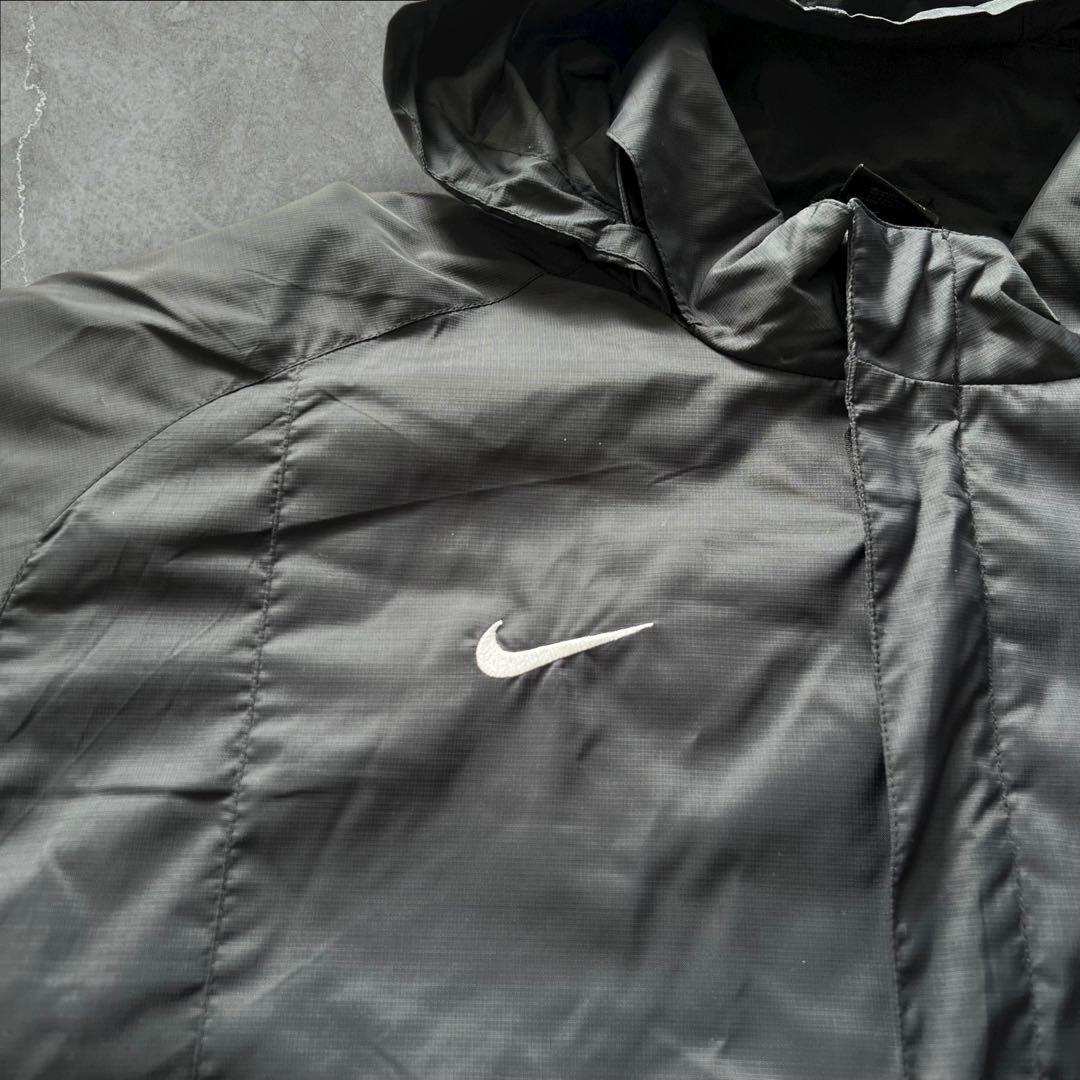00s nike マンチェスターU 中綿　ジャケット　ブラック　メンズ　M