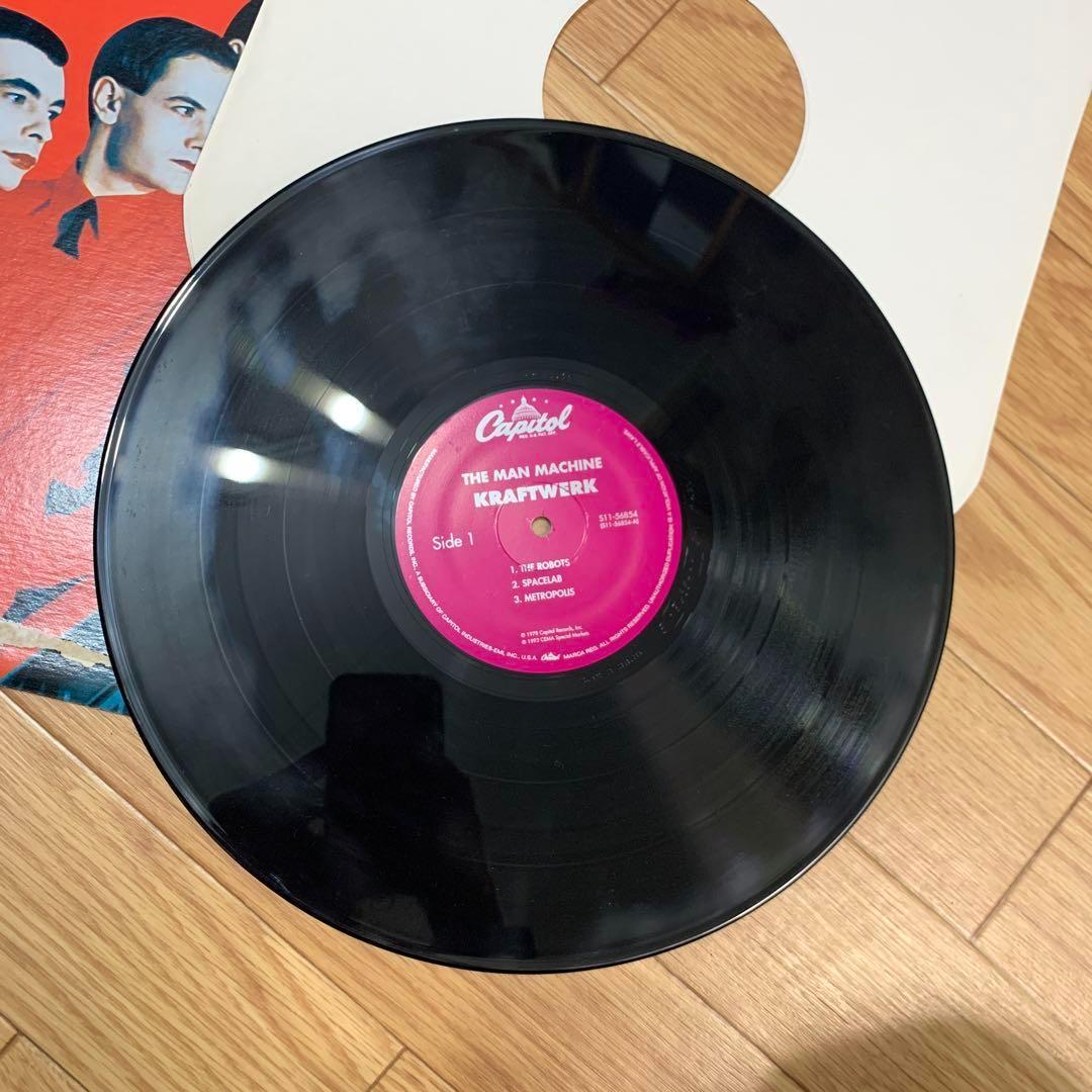 10) KRAFTWERK THE MAN MACHINE Vinyl レコード