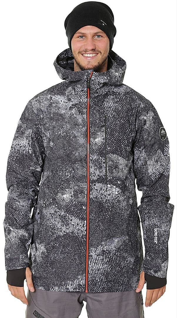 【美品】クイックシルバー　GORE-TEX　スノーボードジャケット　メンズL