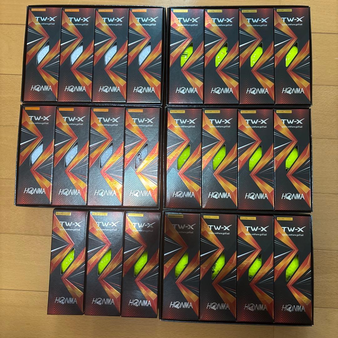 HONMA TW-X ゴルフボール 5ダース➕3スリーブ