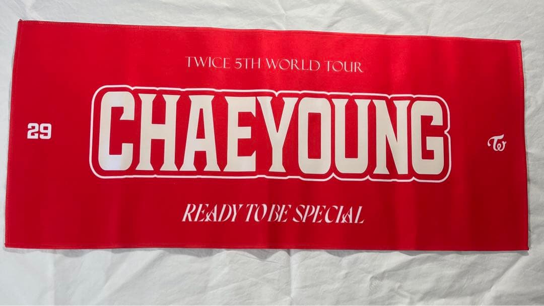 TWICE READY TO BE チェヨン chaeyoung ライブ グッズ