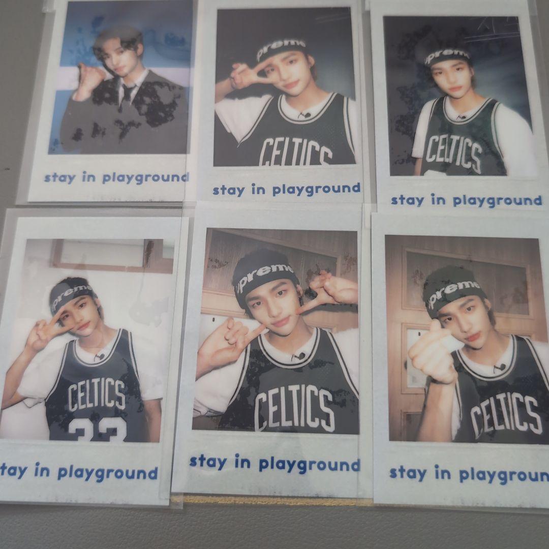 Straykids playground ポラロイド　コンプリート　ヒョンジン