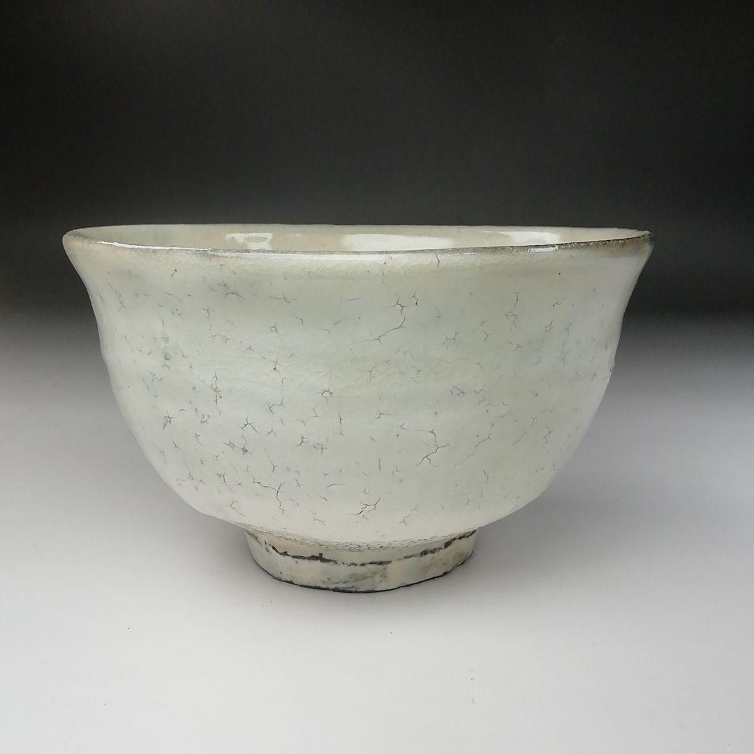 Ｔ２４５　茶碗　『萩焼』『粉引　鬼熊川　茶碗』『煌雪窯　清水啓功』　共箱　茶道具