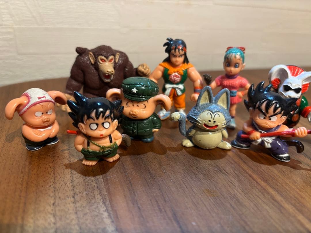 ドラゴンボール 総天然色冒険活劇セット1、2セット　当時物　1986 フィギュア