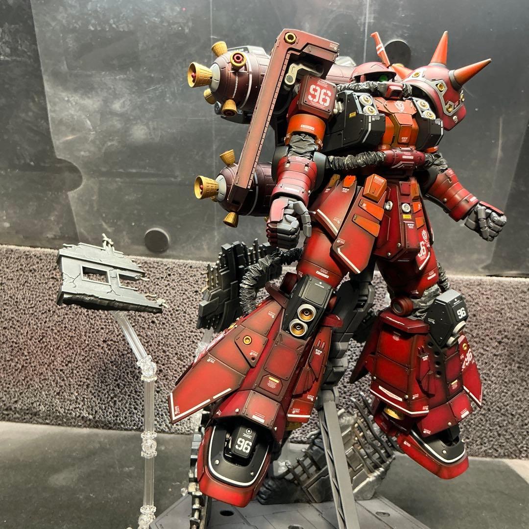 MG 1/100 高機動型ザク　サイコザク　ラストセッションVer 微改造全塗装