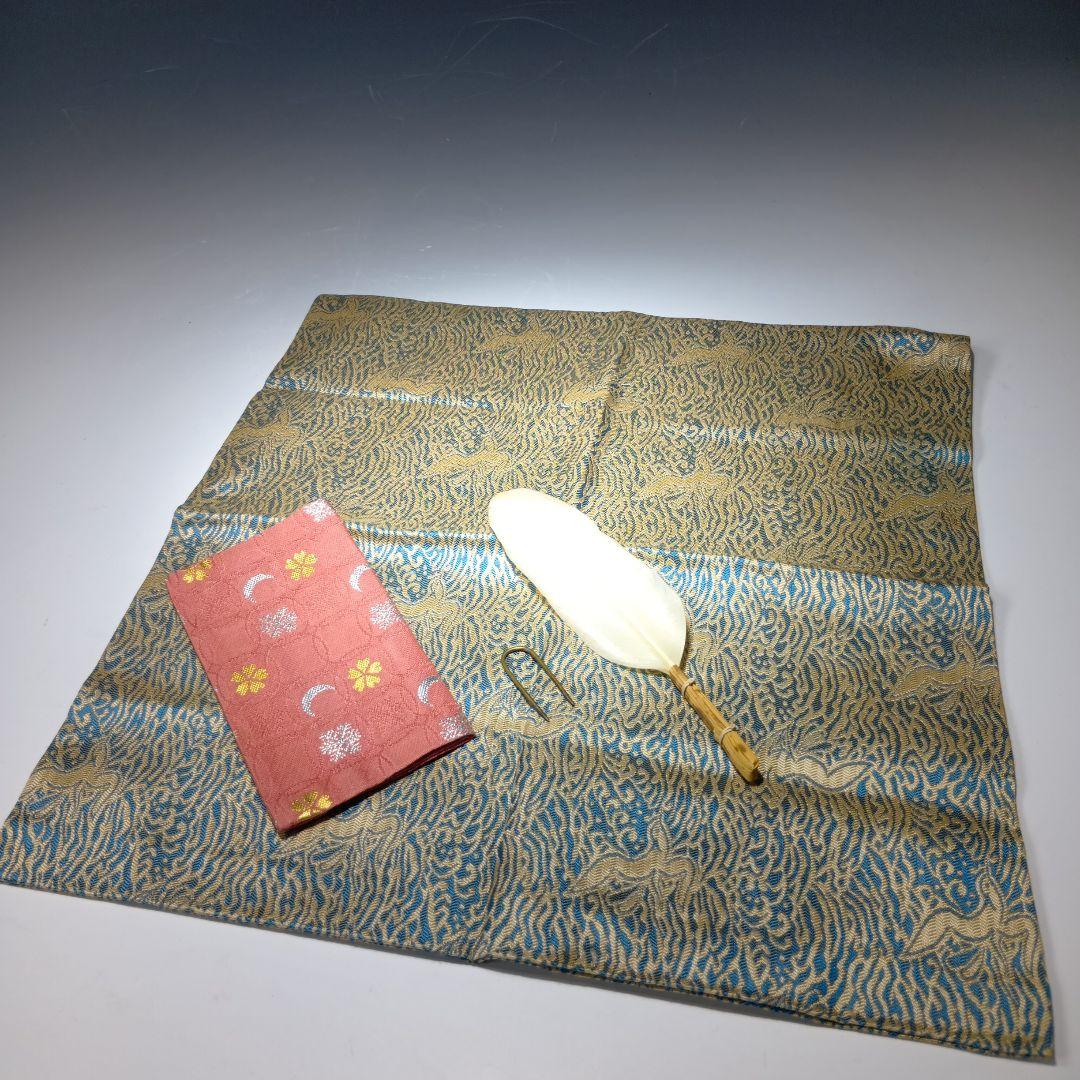 値下げ茶道具　蒔絵茶箱一式