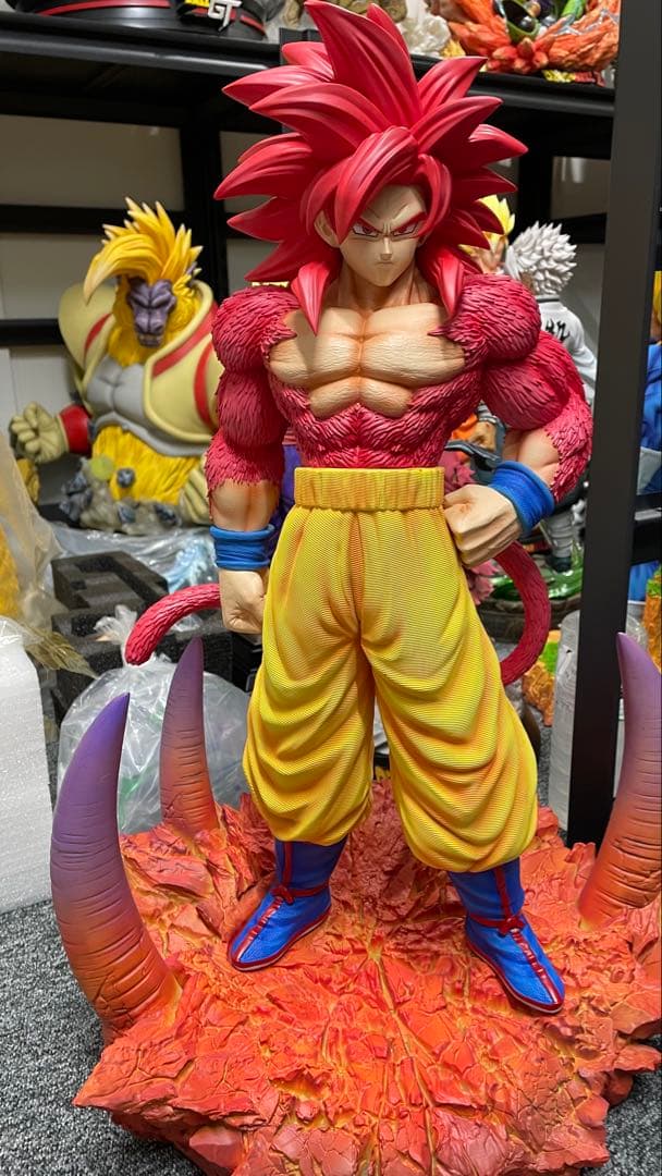 ドラゴンボールDAIMAサイヤ人4孫悟空超希少スタチュー