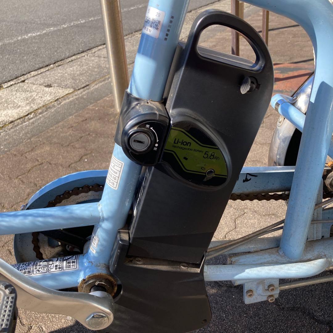水色 三輪電動アシスト自転車