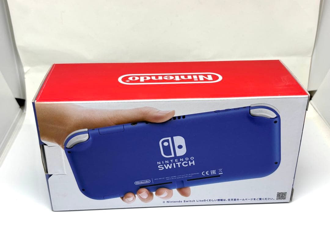 新品未使用✨Nintendo Switch Lite ブルー本体 付属品完備