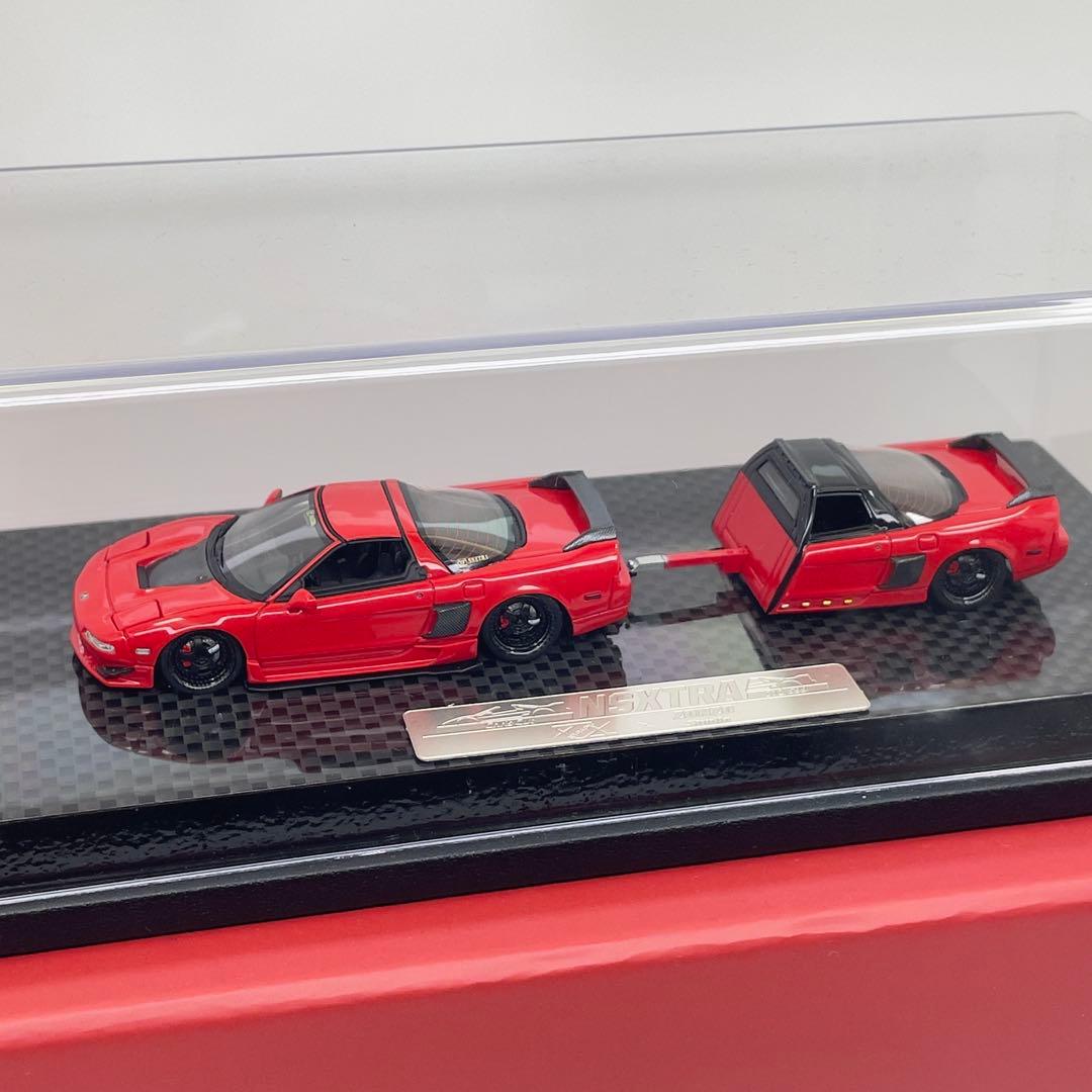 ERROR404 x zonzo 1/64Honda NSX NSXTRA 赤