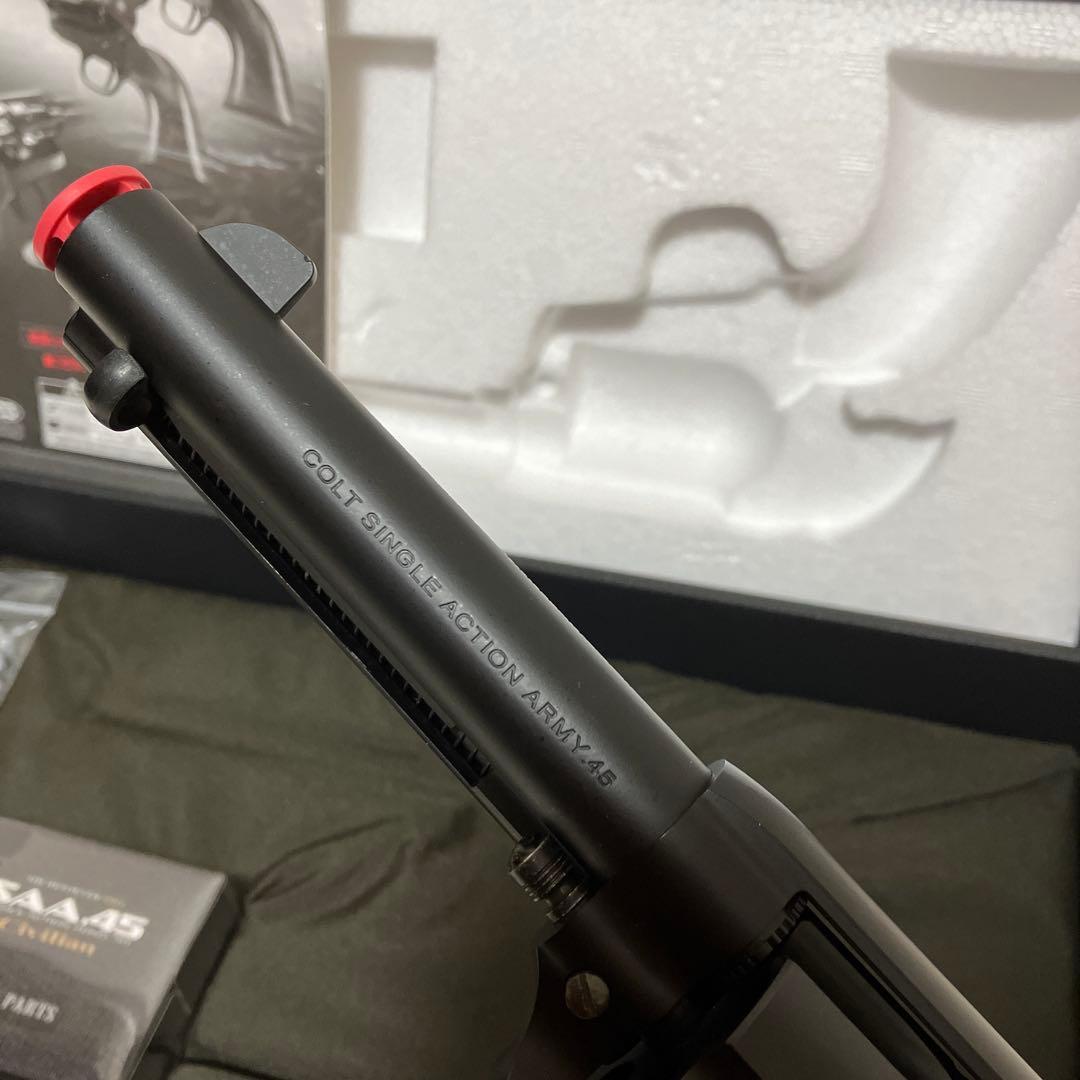 SAA.45 シビリアン 4 3/4インチ ブラック【エアーリボルバー プロ】