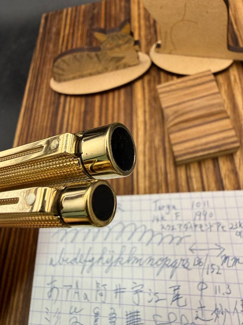 SHEAFFER 万年筆 タルガ 1011 23K G.P ボールペンセット