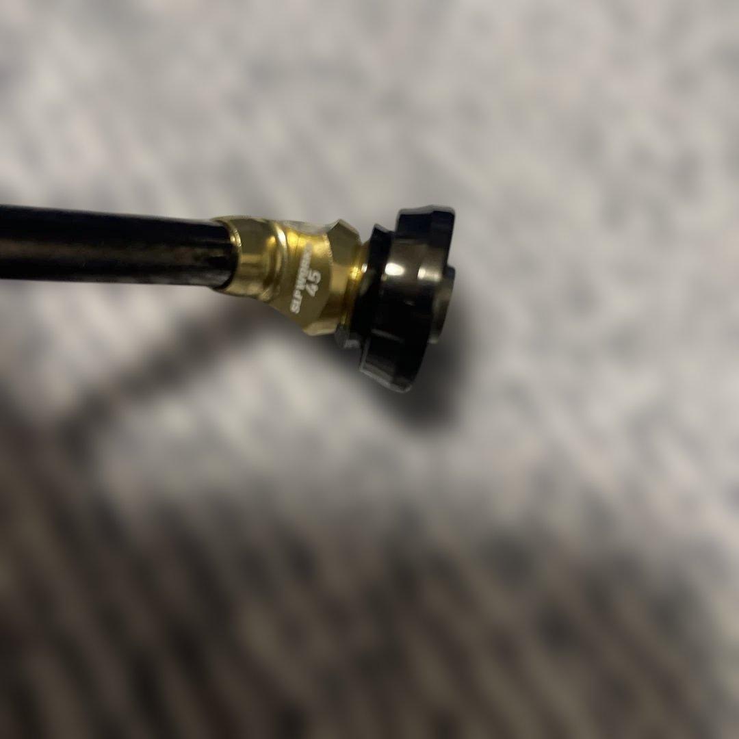 ダイワslpワークス　カーボンライトハンドル ゴールド45mm