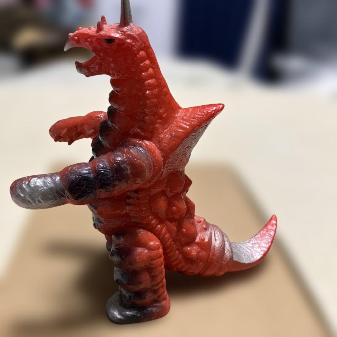 (美品)(激レア) パチ怪獣　バキシム風　無版権　刻印なし　当時物　フィギュア
