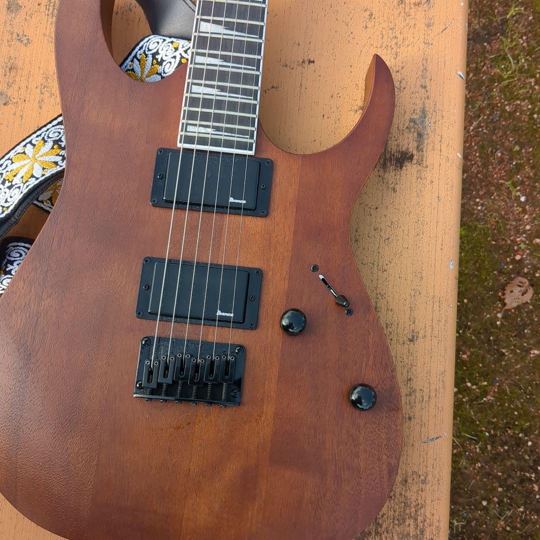 Ibanez エレキギター ブラウン 専用ケースと ストラップ付属