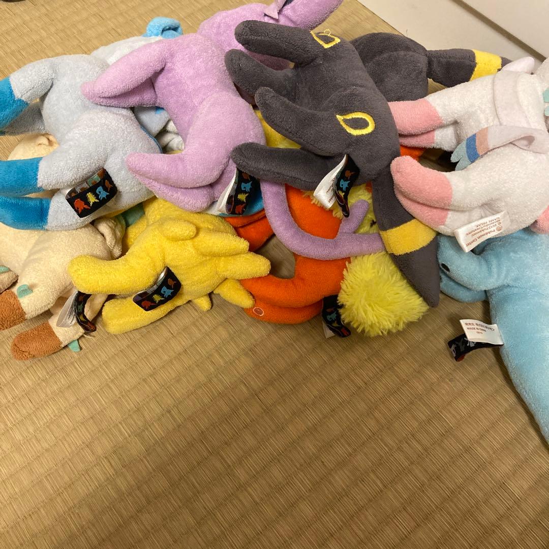 ポケモン　ぬいぐるみ　8体セット ブイズ　ポケモンセンター